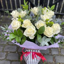 White Rose bouquet 